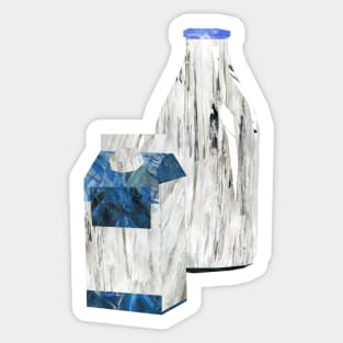 Milk Bottle & Carton Sticker